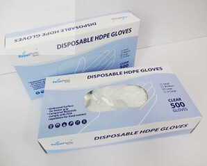 Hot Sale Disposable PE Glove in Box