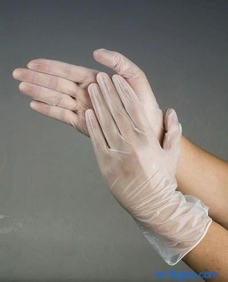 disposable medical examination vinyl glove