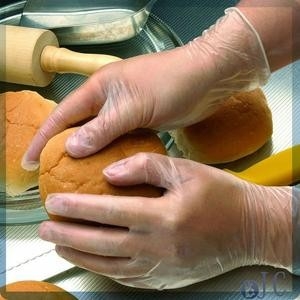 powdered&amp;powder free vinyl gloves/non sterile disposable pvc glove powdered manufacturer