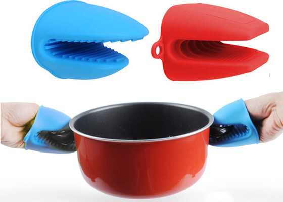 Custom Silicone Kitchen Gloves Silicone Pot Holders Oven Mitts FDA  LFGB Approval